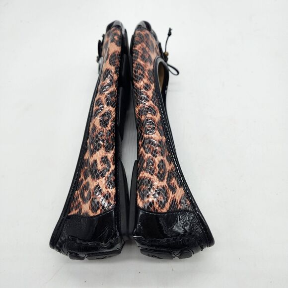 AK Anne Klein Womens 7.5M Ballet Flats Cheetah Print Driving Shoes MAINTHEICEM - Picture 10 of 12